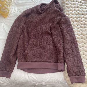 Fuzzy Hoodie from American Eagle